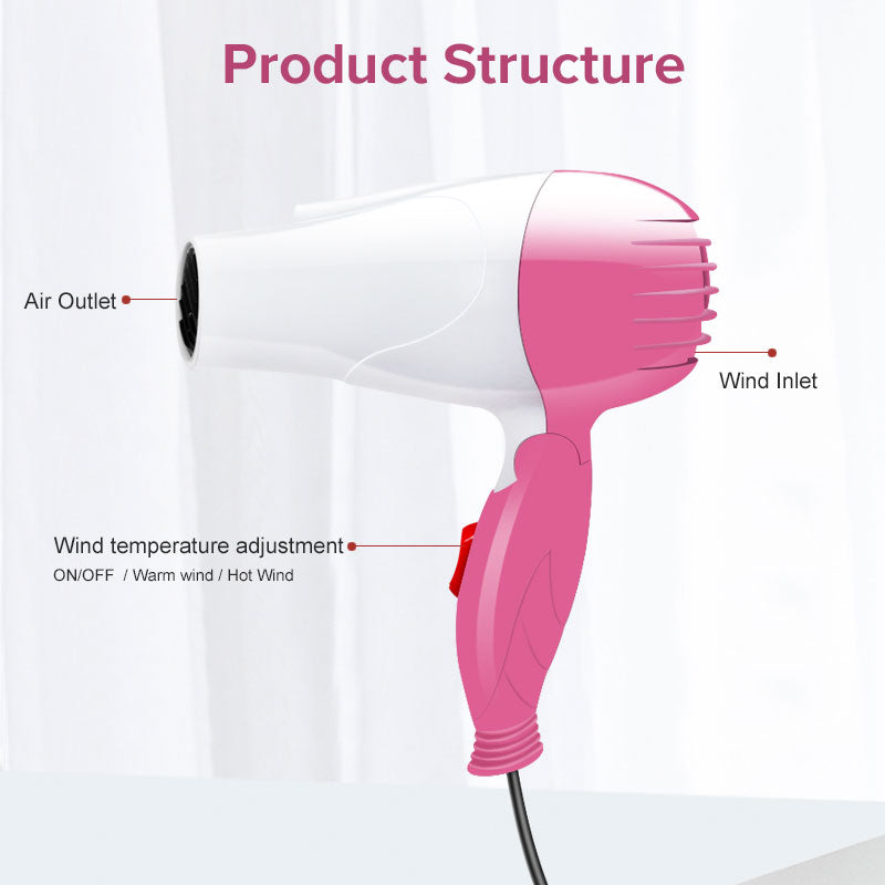 Nova Hot Flow Foldable Hair Dryer🔥✨ New Year Sale🎉