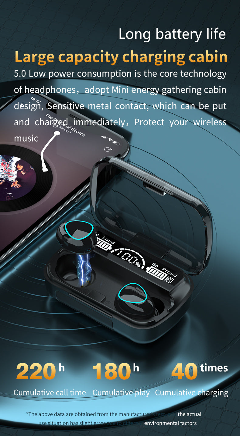 M10 Wireless Bluetooth Earbuds