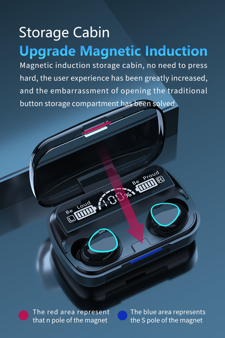 M10 Wireless Bluetooth Earbuds