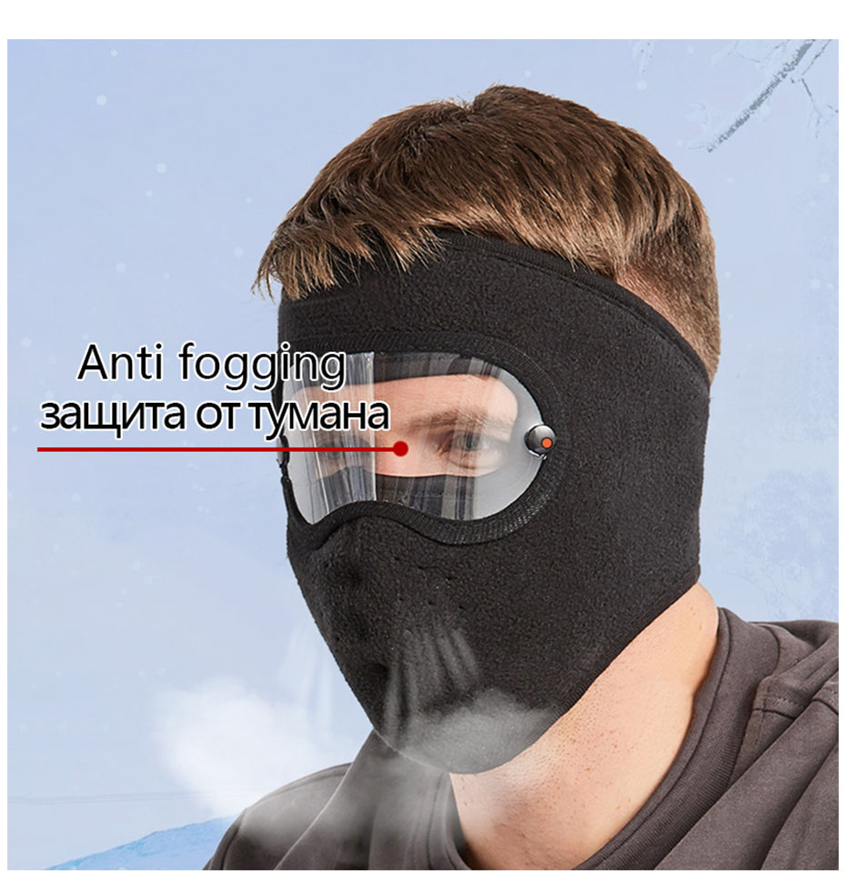 Windproof Anti-Fog Full Face Masks