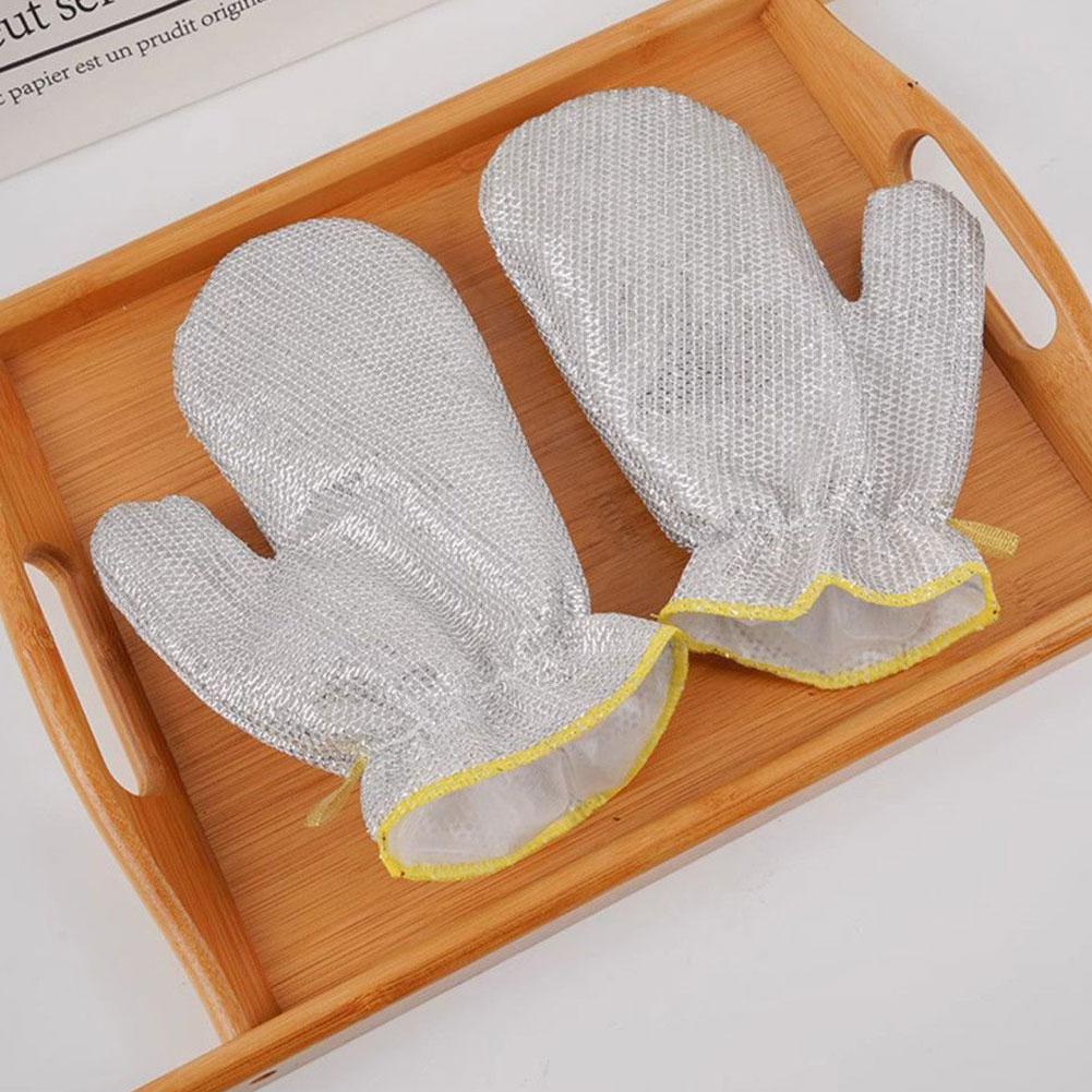 Wire Dishwashing WaterProof Cleaning Gloves