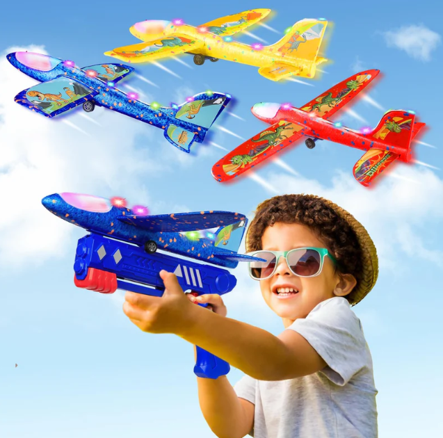 Airplane Launcher Gun Toy For Kids