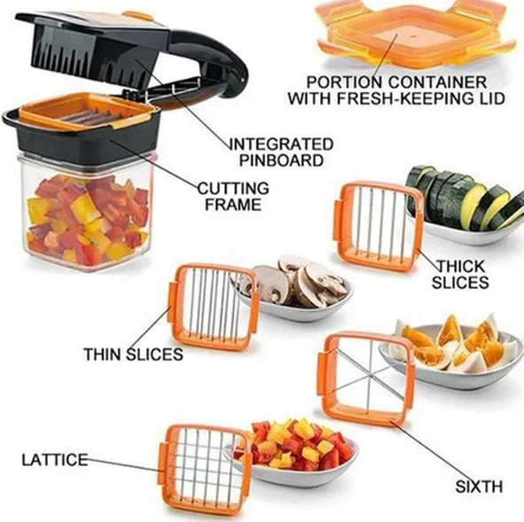 5 In 1 Quick Fruit Vegetable Cutter