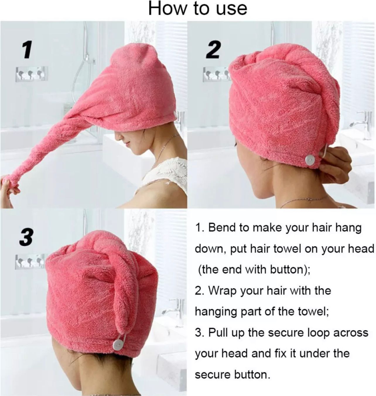 Best Hair Dryer Cap Towel For Ladies🔥✨ New Year Sale🎉