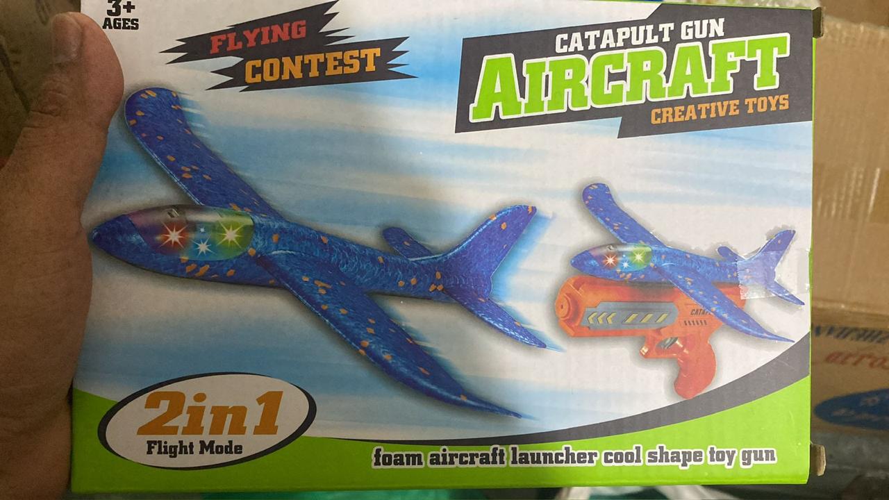 Airplane Launcher Gun Toy For Kids